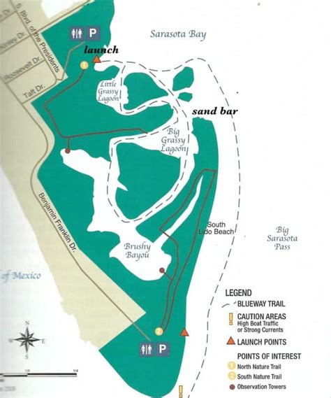 mangrove tunnels map